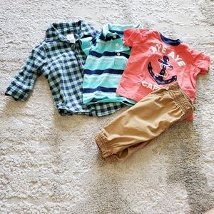 2/$20 Carters Baby Boy Bundle 0-3 Months